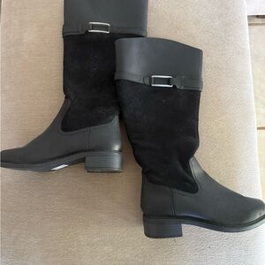 Clarks 8 Wide Calf Boots for Women